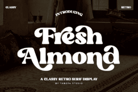 Fresh Almond Font