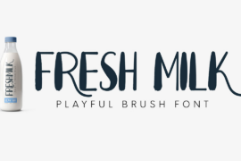 Fresh Milk_DEMO Font