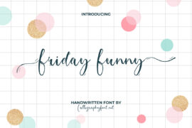 Friday Funny Demo Font