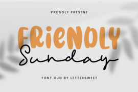 Friendly Sunday Script Font