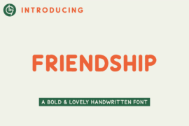 Friendship Font