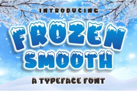 Frozen Smooth Font