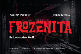Frozenita Demo Font