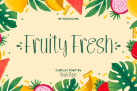 Fruity Fresh Demo Font