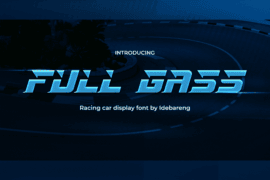 FULL-GASS Font