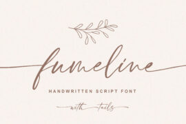 Fumeline Font