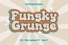 FUNGKY GRUNGE Font