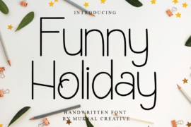 Funny Holiday Font
