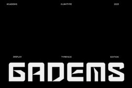 Gadems Font