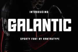 Galantic Font