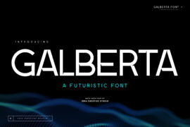Galberta Personal Use Font