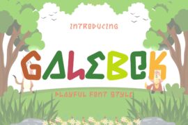 Galebok Demo Font
