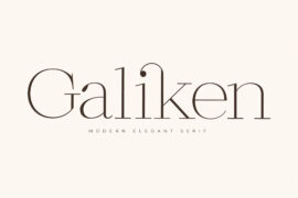 Galiken DEMO VERSION Font Family