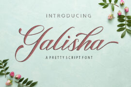 Galisha Script Font
