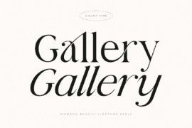 Gallery Font