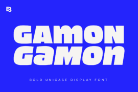 Gamon Trial Font Family