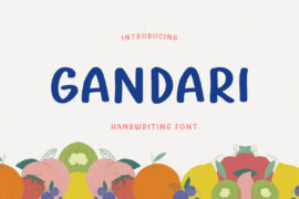 Gandari Font