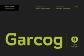 Garcog Font
