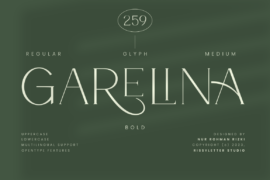 Garelina Font Family