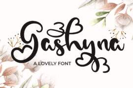 Gashyna Personal Use Only Font