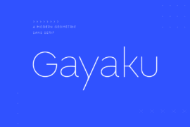 Gayaku Font