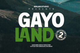 Gayo Land Font Family