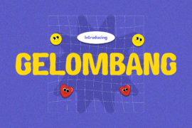 GELOMBANG Font