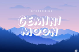 Gemini Moon Font