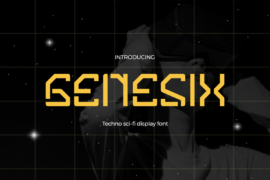GENESIX Font