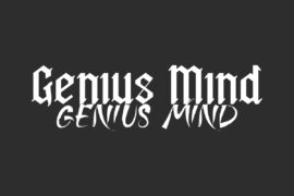 Genius Demo Font