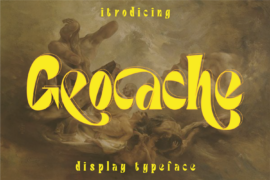 Geocache Elegant Demo Font