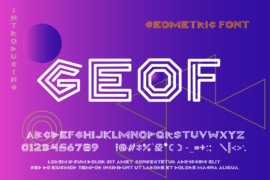 GEOF Font