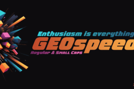 GEOspeed Font