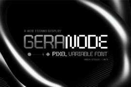 Geranode Font