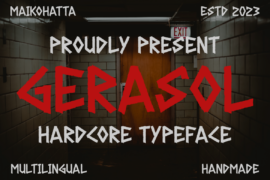 GERASOL Font