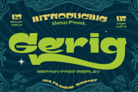 Gerig Font