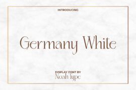 Germany White Demo Font