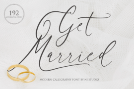 Get Married Font