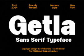 Getla Font