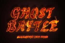 Ghost Battle Personal Font