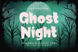 Ghost Night DEMO! Font