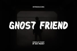 GhostFriendDemo Font