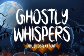 Ghostly Whispers Font