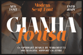 GIANHA Forisa Font Family