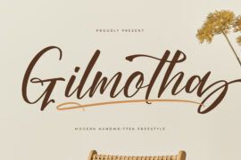 Gilmotha DEMO VERSION Font Family