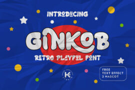 Ginkob Retro Font Font