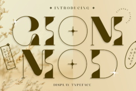 Giom Mod Font