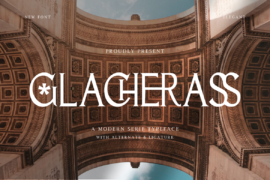 GLACHERASS Free Trial Font