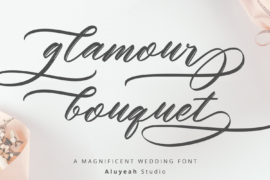 Glamour Bouquet Font