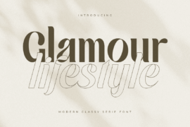 Glamour Lifestyle Font